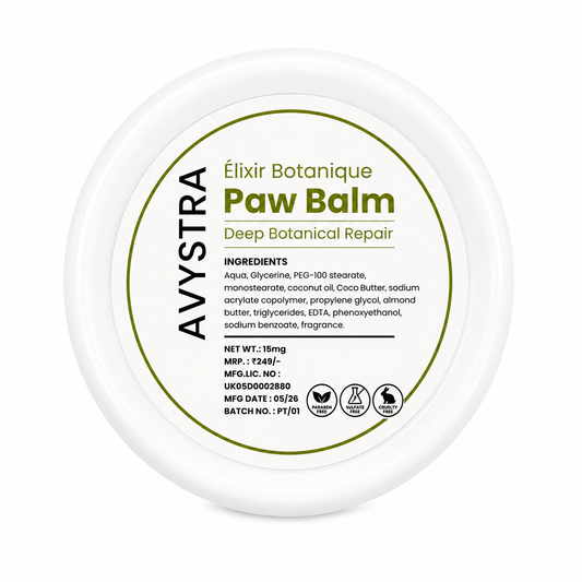 AVYSTRA Élixir Botanique Paw Balm | Deep Repair Paw Balm for Dogs & Cats | 15g